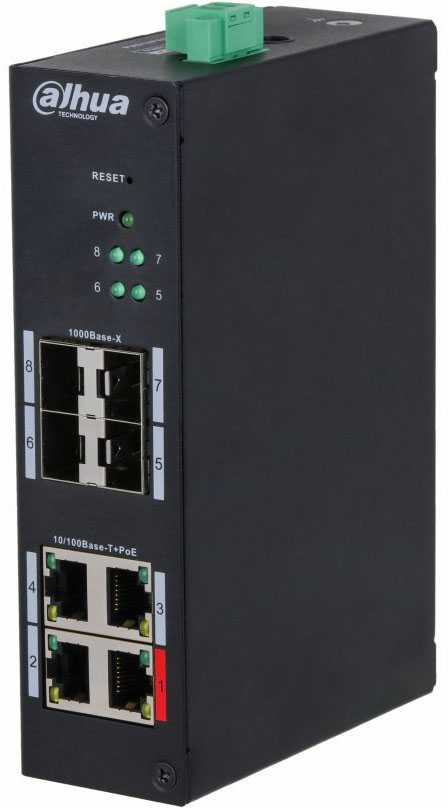 Dahua DH-HS4408-4ET-60 Коммутационное оборудование фото, изображение
