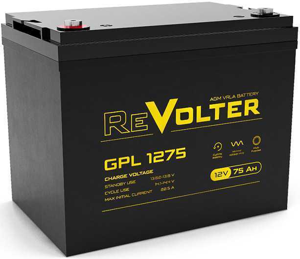 ReVolter GPL 1275 Аккумуляторы фото, изображение