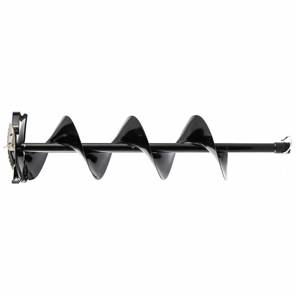 Шнек для льда IR-200, диаметр 200 мм, длина 800 мм,соединение 20 мм, съемный нож Denzel Аксессуары для мотобуров фото, изображение