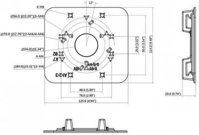 Dahua DH-PFA152-E Кронштейны фото, изображение