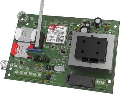 Контакт GSM-14А с внешней GSM антенной в корпусе под АКБ 7 Ач ГТС и GSM пультовая охрана фото, изображение